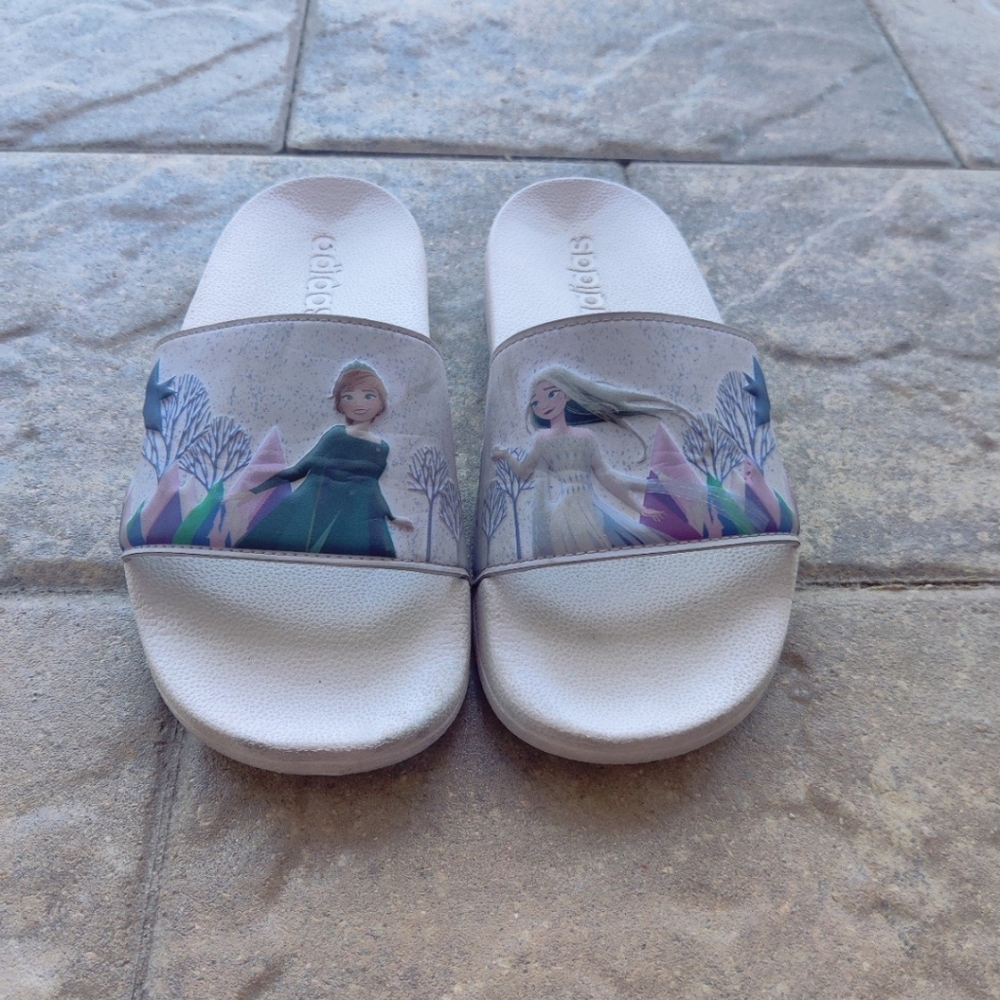 Disney frozen slides Adidas
